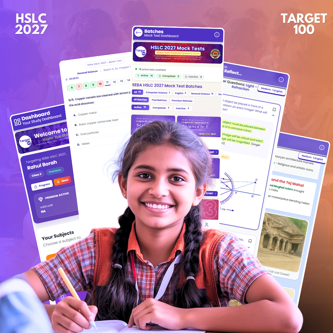 Target100 SEBA HSLC Learning Platform